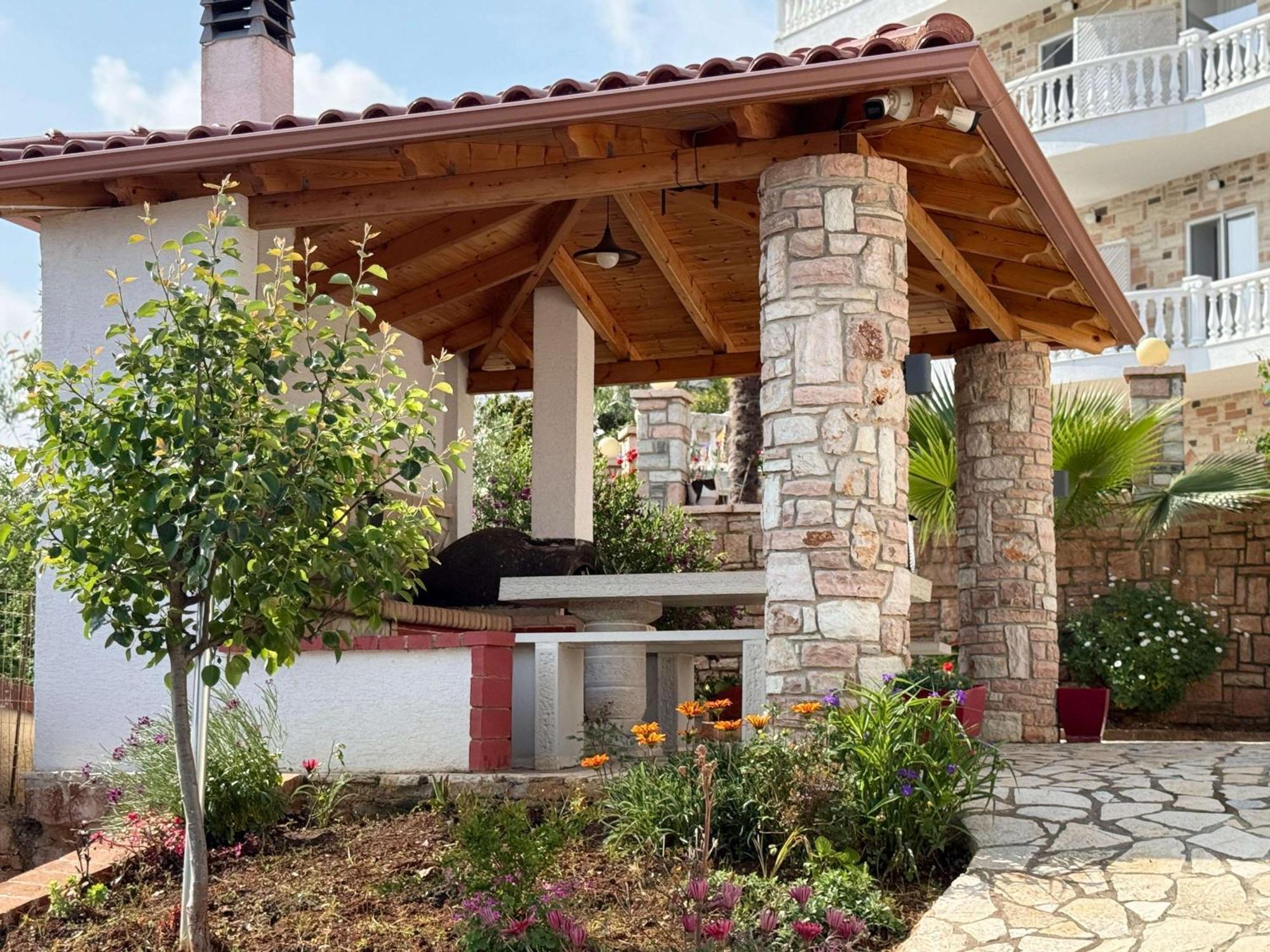 Vila Bilali Apartman Ksamil Kültér fotó